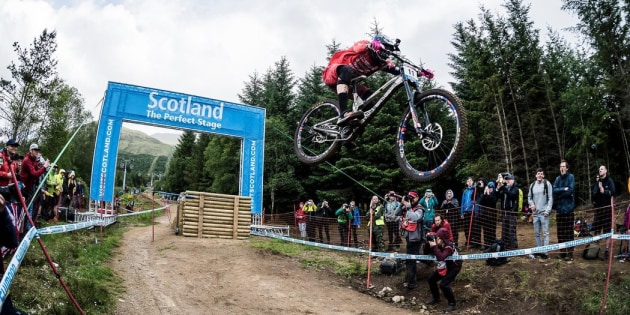 Jack Moir flying high at Fort William in 2018