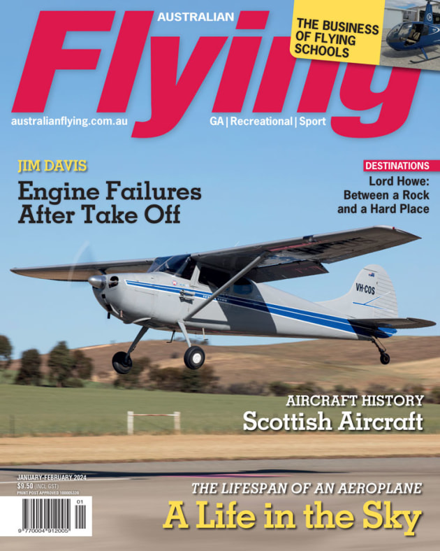 January-February 2024 Australian Flying cover.