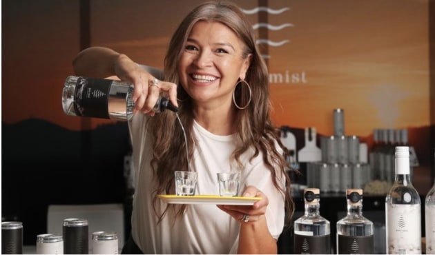 A combination of South American heritage and entrepreneurial drive saw Jenny Carrasco (pictured) and Justin Hickey investigate producing a more sustainable bottled water. The result is Pure Mist. (Image: Luis Ascui)