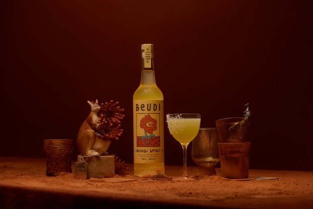 Beudi Margi Spirit is a nod to the classic margarita and an Australian first as a ready-to-drink product (with ice and lime, of course). It&rsquo;s made with Beudi Blanco and Sunrise Lime Liqueur. (Image: Beudi)