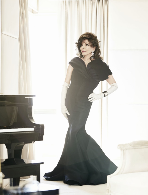 &copy; Peter Brew-Bevan. Joan Collins.
