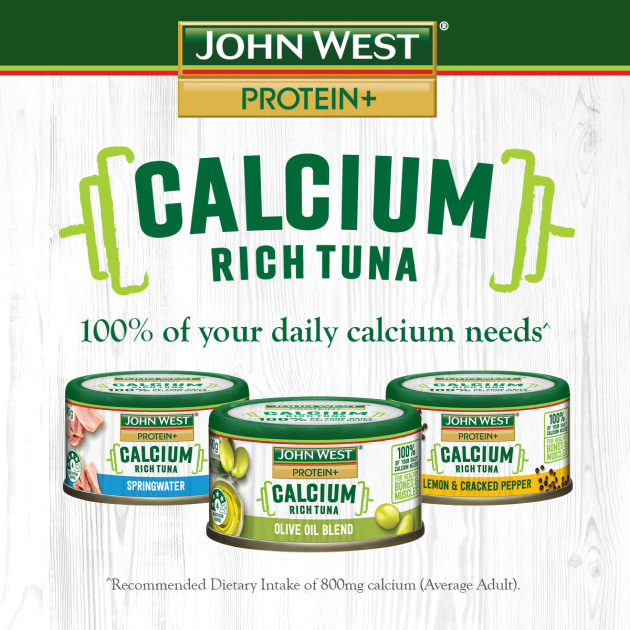 John West has released a calcium enriched tuna range for those looking to boost their calcium intake. Protein+ Calcium Rich Tuna incorporates UniQ BONE, a calcium-rich bone powder. It is produced from tuna bones, has no detectable flavour, and naturally delivers a range of nutrients for bone health.