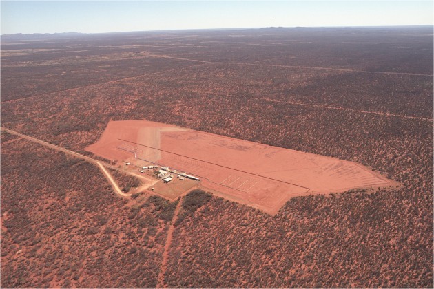 A JORN radar near Alice Springs. Credit: Defence