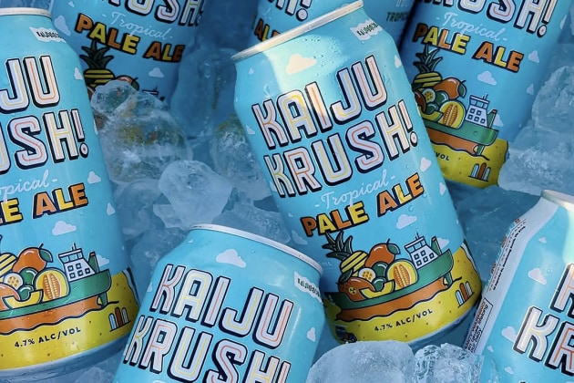 Orora helps KAIJU! Beer mark KAIJU KRUSH! anniversary with digitally printed can