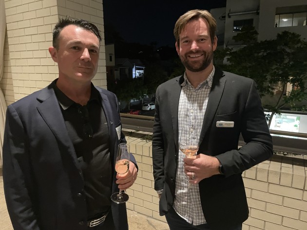 Karl Doyle, Premier Tech Systems and Automation and James Windsor, Fibre King