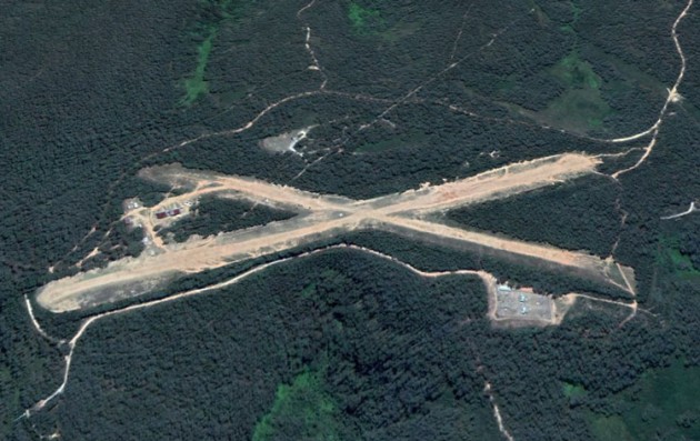 Katoomba Airports sits in the Blue Mountains World Heritage Area near Medlow Bath, NSW. (Google Earth image)
