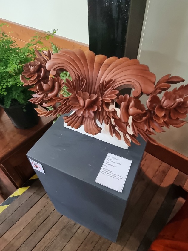 Kaz Depczynski, Enchanting Dove Tail, western red cedar. &lsquo;A very challenging work that required a lot of attention to detail.&rsquo;