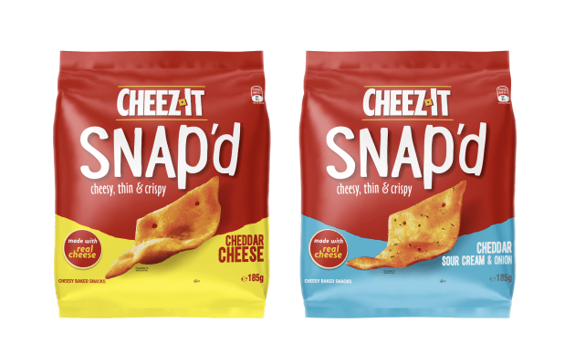 Kellanova has launched the American snack biscuit Cheez-It brand to Australia, launching its new Cheez-It Snap&rsquo;d range.