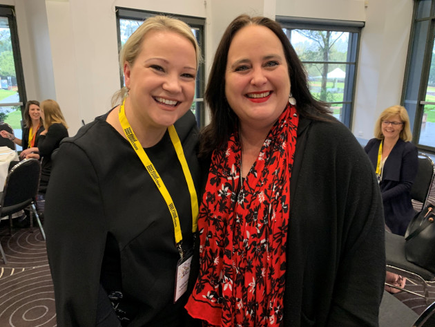 Kellie Northwood, Real Media Collective and Meredith Darke, Stratex.