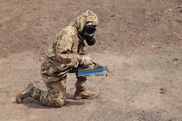 The project involves the provision of &lsquo;Kestrel&rsquo; medium weight protective CBRN ensembles. Credit: OPEC Systems