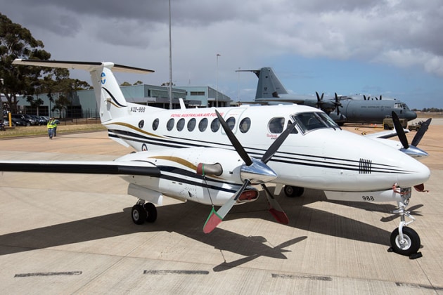 The ADF has leased this King Air B200 from Hawker Pacific for ops with 32 Sqn. (Phil Hosking)