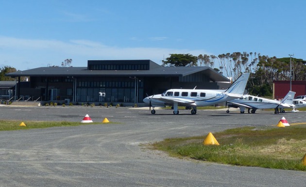 King Island Airport in Tasmania. (Sonya Boadle)