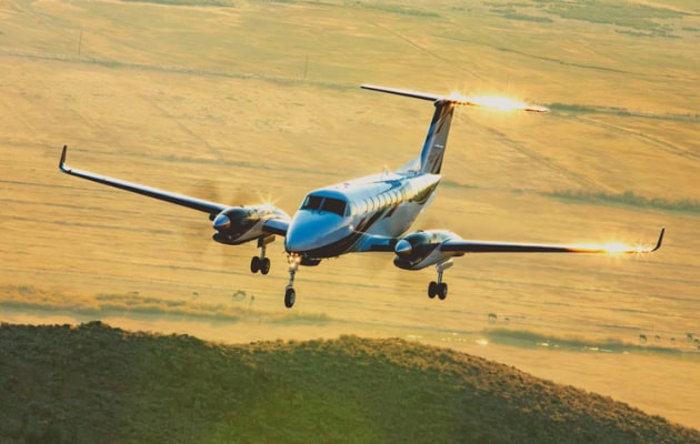 Textron Aviation's stable of aircraft includes the Beechcraft King Air 360. (Textron Aviation)