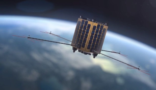 A concept image of a Kleos satellite. Credit: Kleos/Magna Parva