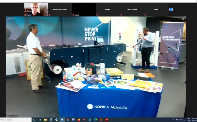 Digital label solutions: Konoica Minolta at AIP conference