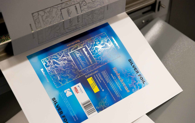 In line foiling: Kodak Ascend