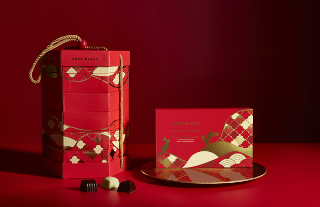 Koko Black is releasing a range of Lunar New Year themed chocolate treats to kick off 2023. Image: Koko Black