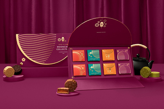 The 2026 Mooncake Collection features four unique flavours combinations.