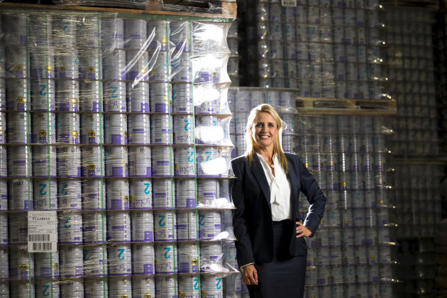 Bubs Australia founder and CEO Kristy Carr