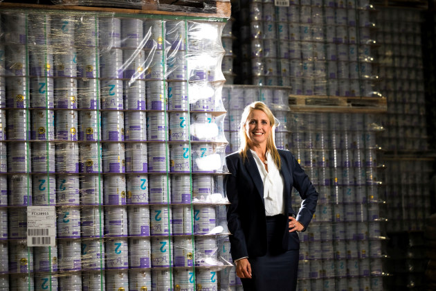 Bubs founder and CEO, Kristy Carr.  (Image source: Bubs Australia)