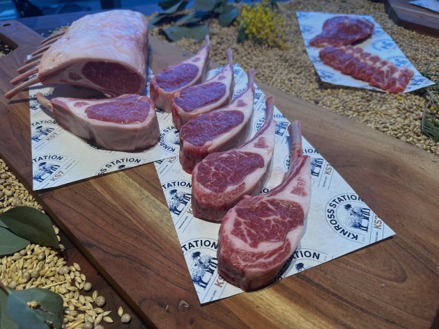 Kinross Station, Endeavour, and the Meat & Livestock Australia (MLA) have unveiled what they are calling the world&rsquo;s first ultra-premium lamb. KS7 is graded at seven per cent intramuscular fat (IMF) and is the result of 12 years R&D. (Image: Yaffa Media)