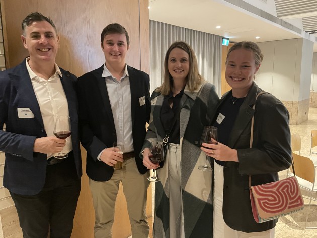 Chris Hoskin, Braiden McKay, Catherine Hoskin and Jemima Ridley from Tynic Automation.