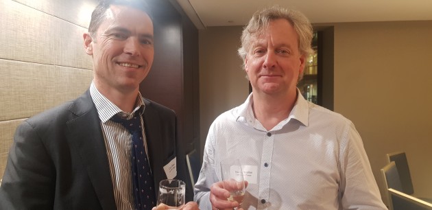 l-r Craig Dunn, Australian Paper; Shaun Scallan, Planet Ark