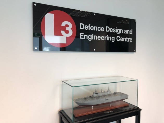 L3's new office in Victoria. Credit: Chris Pyne via Twitter