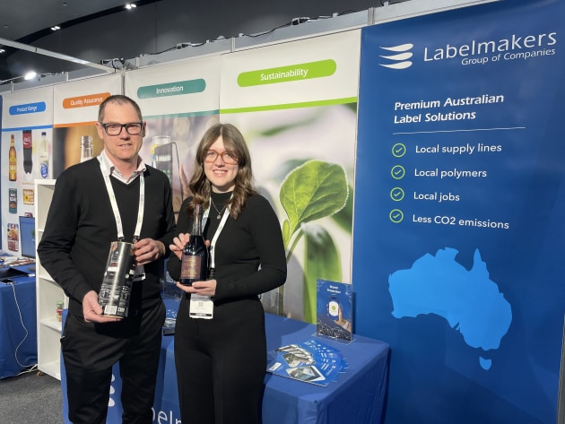 Labelmakers' Damian Smyth and Emily Gibbs