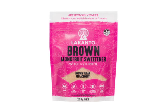 Lakanto has launched a new brown sugar substitute, Brown Lakanto in Australia, offering a molasses-like flavour profile with zero carbs and 93 per cent fewer calories than sugar.