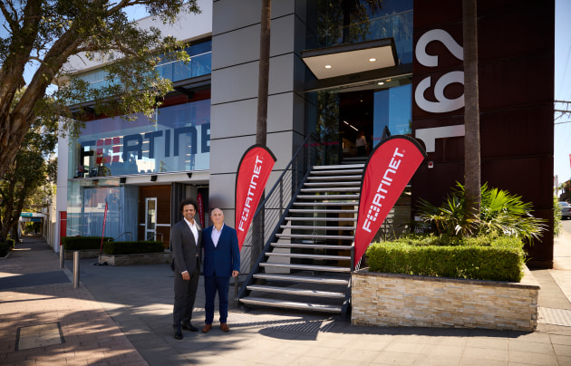 Vishak Raman and Dale Nachman. 

Credit: Fortinet