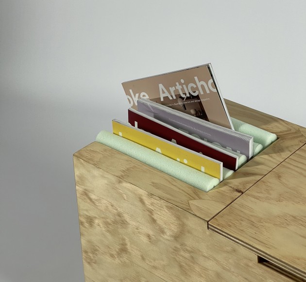 Lauren Trantino, storage unit. Photo courtesy: RMIT Design Studio
