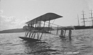 Lebbeus Hordern's Seaplane. (M. Gillaux)