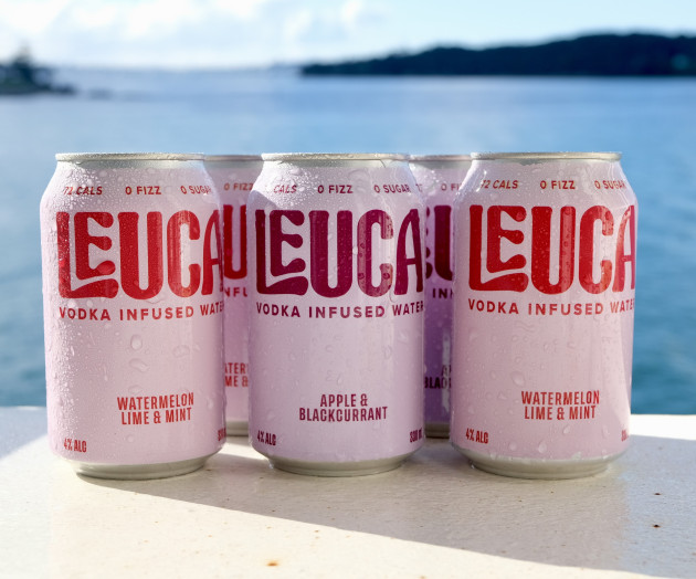 A new RTD brand has launched into the scene, ready to take over Spring with a fizz-free vodka-infused alternative to heavy, sugary, or overly carbonated drinks &ndash; Leuca.
Source: Leuca
