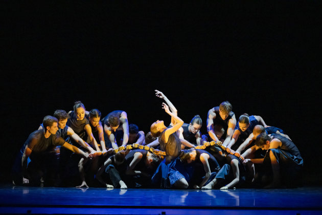A scene from 'To Hold', choreographed by Sarah Foster-Sproull. Photo by Stephen A'Court.