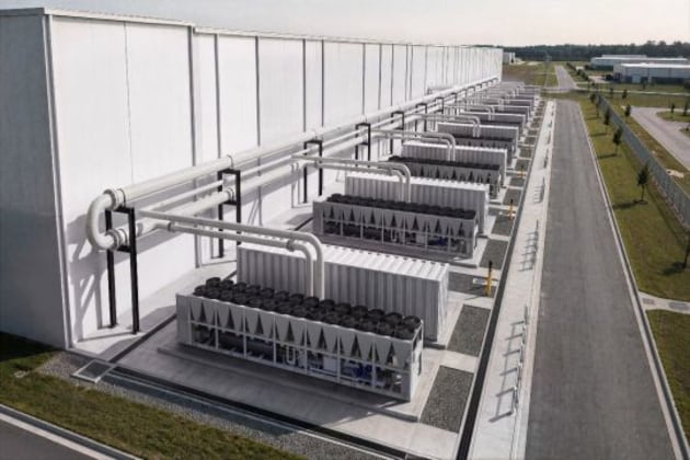LG factory in the US.