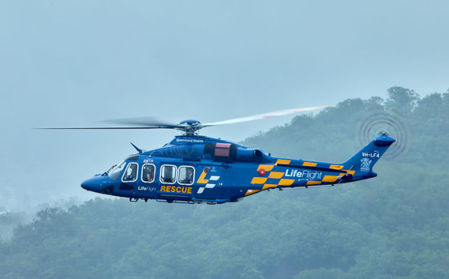 A LifeFlight Leonardo AW 139. (LifeFlight)