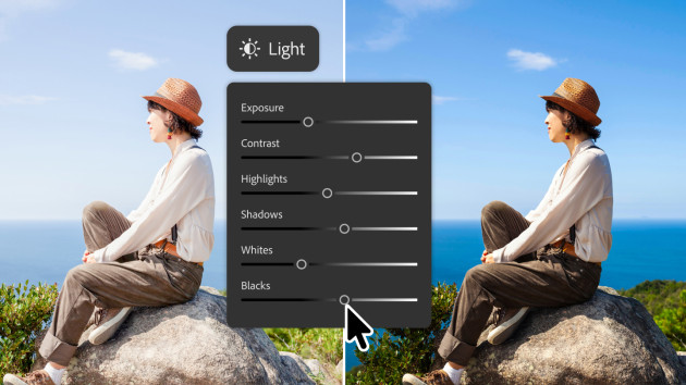 Light Adjustment Layer. Image: Adobe