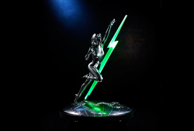 Lightning Woman will be presented to the first person to fly an electric aeroplane from the UK to Darwin. (Dick Smith)