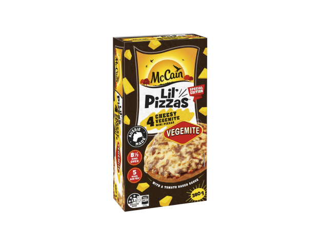 Designed with after-school snacking in mind, the Lil&rsquo; Pizzas take five minutes in the air fryer. Image: McCain
