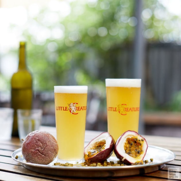 Little Creatures Pacific Ale has a tropical flavour.