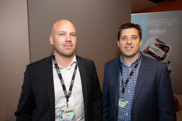 Ecolean's Jens Olofsson and Mark Easton.