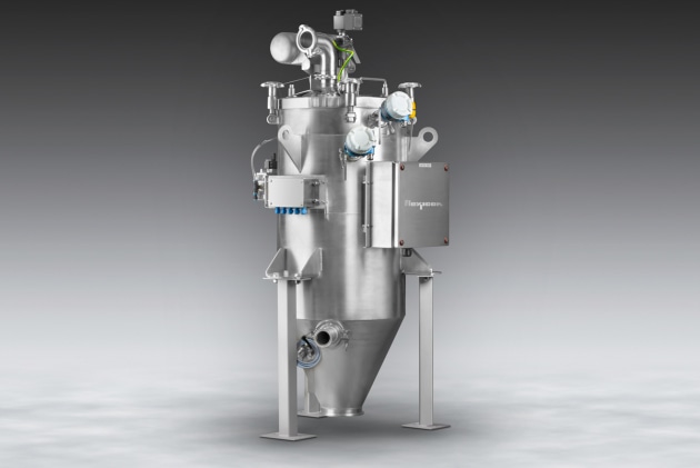 Flexicon's new Pneumati-con Pharmaceutical Grade Filter Receiver.
Source: Flexicon
