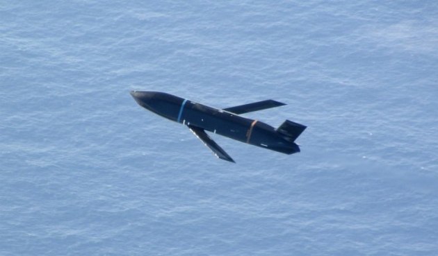 LRASMs are armed with a penetrator and blast fragmentation warhead . (Lockheed Martin)