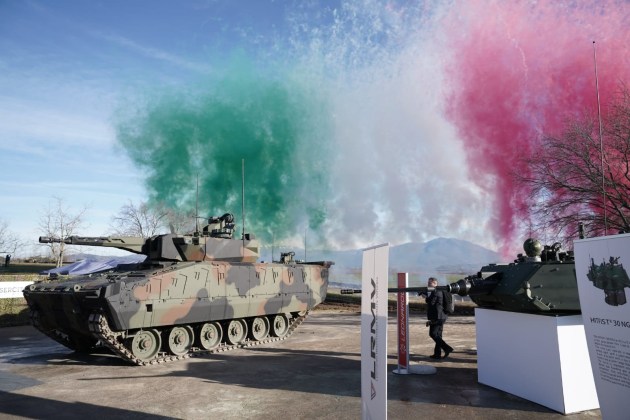 The ArmoURed Infantry Ground Assault project, an initiative for the development of the next-generation infantry vehicle, has officially started.

Credit: Leonardo