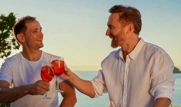 Non-alcoholic spirits brand, Lyre&rsquo;s, says partnering with the world&rsquo;s #1 DJ, David Guetta, will help the label&rsquo;s mission to change how the world drinks. L-R: Lyre's co-founder Carl Hartmann and DJ David Guetta.