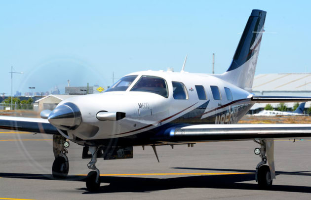 The PT6A-42A out the front of the Piper M600 is flat-rated to 600 SHP. (Steve Hitchen)