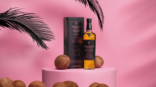 The Macallan has capped its six-part Harmony Collection with a coconut pairing: Inspired by Fresh Coconut, bottled at 46.3 per cent ABV, and its richer sibling, Inspired by Toasted Coconut.