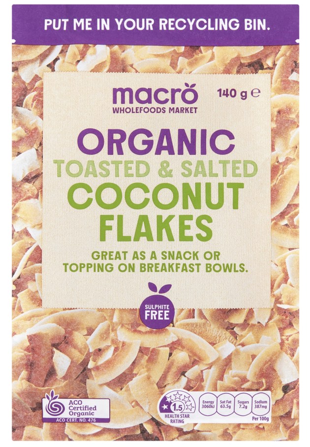 Macro Health Food Box-Bottom Paper Bags: Woolworths Food Company