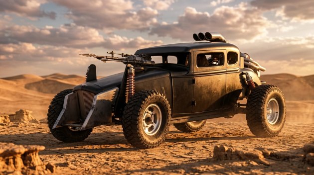 Mad Max Furiosa - Cranky Black